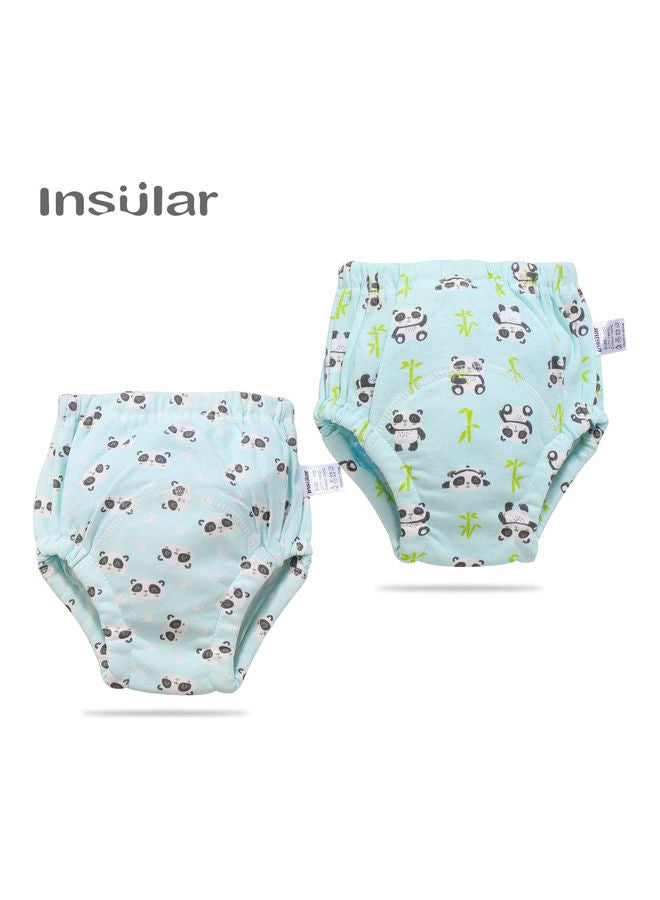 Pack Of 2 Printed 6 Layers Insular Training Pants - Image 1
